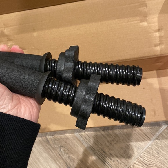 CAP Barbell 14” Black Threaded Standard Dumbbell Handles - Picture 3 of 3